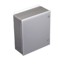 HOFFMAN ENCLOSURES INC  A404CHFL   J Box, Tp 4, w Qtr Turn Latch, Size/Dims: 4.00x4.00x3.00, Material/Finish: Steel/Gray