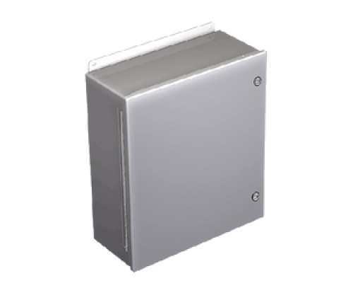 HOFFMAN ENCLOSURES INC  A14086CHFL   J Box, Tp 4, w Qtr Turn Latch, Size/Dims: 14.00x8.00x6.00, Material/Finish: Steel/Gray
