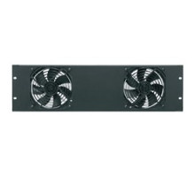 MIDDLE ATLANTIC PRODUCTS  FANPNL-2DC   Essex Fan Panel, 138 CFM, 3 RU fan panel includes 2, quiet, energy-efficient DC fans