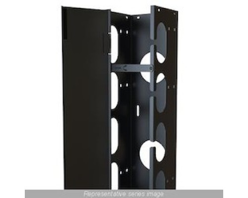 HAMMOND MANUFACTURING CO  RB-VCM24   24U 6X5 Rack Vert Manager W/Dr