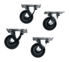 MIDDLE ATLANTIC PRODUCTS  5W   Casters, Slim 5 Series