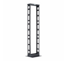 PANDUIT  R2P6S96   Rack 2P STL 52RU 6x20x96in TMH BLK EA
