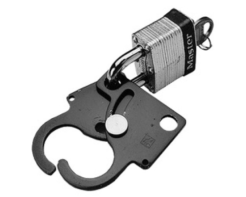 HOFFMAN ENCLOSURES INC  ASLDAC   Safety Lockout, Material/Finish: Steel/Red