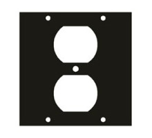 MIDDLE ATLANTIC PRODUCTS  DUP1   UCP Module, One Duplex Punchout