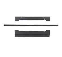 PANDUIT  XG-ADS6B   Air Dam Seal Kit for 600mm Wide FlexFusion Cabinet. Provides a complete seal between outer perimeter of equipment rail and side panels, top cap and floor. Black