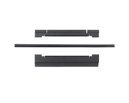 PANDUIT  XG-ADS6B   Air Dam Seal Kit for 600mm Wide FlexFusion Cabinet. Provides a complete seal between outer perimeter of equipment rail and side panels, top cap and floor. Black
