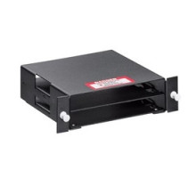 LEVITON  HDXAD-ACC   Hdx To Sdx Adapter Bracket. Accepts Two Hdx Adapter Plates Or Mtp Cassettes. Install In Sdx Rack-Mount And Wall-Mount Enclosures.