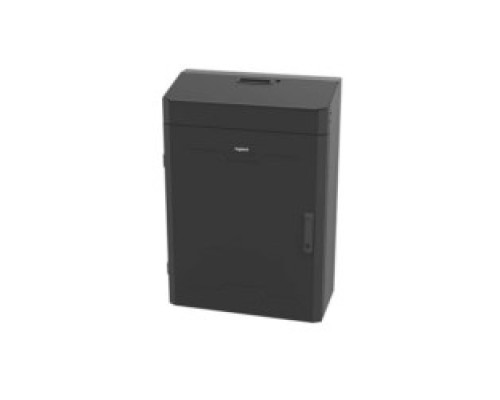ORTRONICS  VWMSD-8RU-42-B   8RU Vertical Wall-Mount Cabinet with Split Door - 42in Height