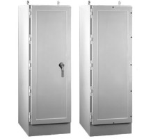 HOFFMAN ENCLOSURES INC  A722525FGFS3PT   Free-stand 1Dr 4X Enc, 3Pt Latch, Size/Dims: 72.00x25.00x24.50, Material/Finish: Fiberglass