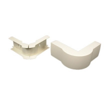 WIREMOLD  PN10F19FW   Nonmetallic radius fiber outside elbow pn10