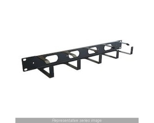 HAMMOND MANUFACTURING CO  RB-HRM1   RING CABLE MANAGER 1U     STEEL             BLACK