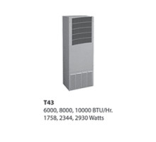 HOFFMAN ENCLOSURES INC  T430616G100   Air Conditioner, Side Mount 115V 50/60 Hz, Type 4, Size/Dims: 6000 BTU, Material/Finish: Galv/Ltgray
