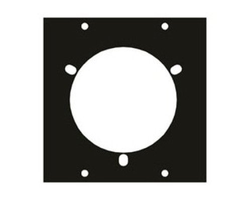 MIDDLE ATLANTIC PRODUCTS  TW3B   UCP Module, 3 Bolt Twistlock Punchout