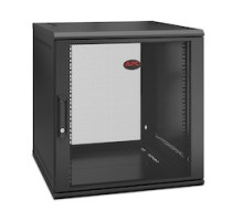 APC BY SCHNEIDER ELECTRIC  AR112SH6   APC NetShelter 12U Wallmount Rack Enclosure Cabinet Single Hinged Server Depth