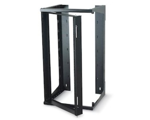 BLACK BOX NETWORK SERVICES  RM080A-R3   Wallmount Rack - 25U, 12-24, Tapped Rails Holes, 75-lb. Capacity