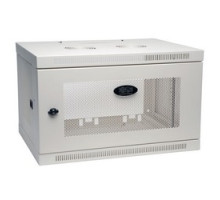 TRIPP LITE  SRW6UW  SRW6UW  Tripp Lite 6U Low-Profile Wall-Mount Rack Enclosure Cabinet, White, Removable Side Panels, 15H x 24W x 18D