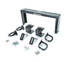 HELLERMANNTYTON  ORC4U   Out of Rack Connectivity, 4U, Steel, Black, 1/box