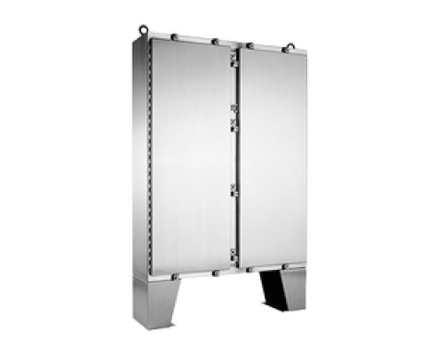 HOFFMAN ENCLOSURES INC  A62H6012SSLP   Two Door Floor-Mtg Type 4X, Size/Dims: 62.06x60.06x12.06, Material/Finish: SS Type 304