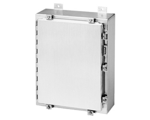 HOFFMAN ENCLOSURES INC  A20H1606ALLP   Wall-Mount Type 4X Enclosure, Size/Dims: 20.00x16.00x6.00, Material/Finish: Aluminum