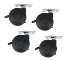 MIDDLE ATLANTIC PRODUCTS  RKW-HD   Casters, Laminate Racks, Heavy Duty