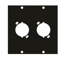 MIDDLE ATLANTIC PRODUCTS  UNIV2   UCP Module, Two XLR Female Punchouts