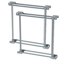 HOFFMAN ENCLOSURES INC  PTRA48S   Protek Equipment Rails, 26U, Square Punched, 48