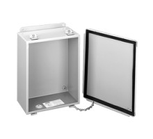 HOFFMAN ENCLOSURES INC  A1412LP   J Box, Type 12 Lift-Off Cover, Size/Dims: 14.00x12.00x6.00, Material/Finish: Steel/Gray