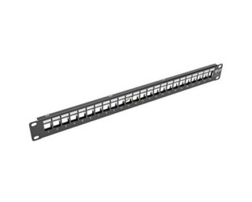 TRIPP LITE  N062-024-KJ-SH   24-Port Shielded Blank Patch Panel RJ45 USB HDMI Cat5e/Cat6
