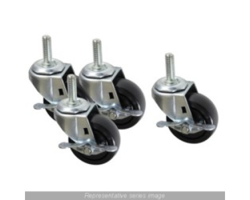 HAMMOND MANUFACTURING CO RRLDCASTER  LIGHT DUTY CASTERS SET OF 4