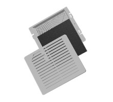 HOFFMAN ENCLOSURES INC  TEP10UL12   Exhaust Grille, Type 12, Size/Dims: fits 10 in. Pkg