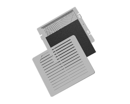 HOFFMAN ENCLOSURES INC  TEP10UL12   Exhaust Grille, Type 12, Size/Dims: fits 10 in. Pkg