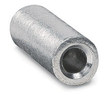 THOMAS & BETTS  251-30485-1030   Cast-Copper Two-Way Reducing Splice for 10 Str. Wire to 4 Str., Die Code 29 Gray
