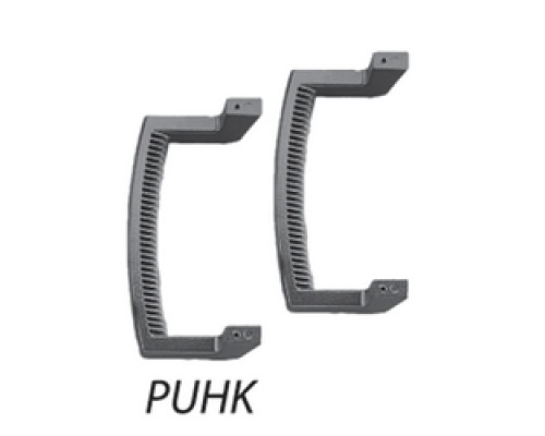 HOFFMAN ENCLOSURES INC PUHK  Handle Kit for Sloped Top 2 , Size/Dims: 9.75 high, Material/Finish: Alum/LtGray