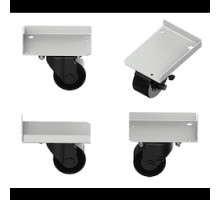 HOFFMAN ENCLOSURES INC  P2ACK   ProLine G2 Caster Kit, Lt Gray, Polyamide/Steel