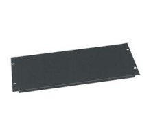 MIDDLE ATLANTIC PRODUCTS  PBL-4   Blank Panel, 4 RU, Aluminum, Flanged