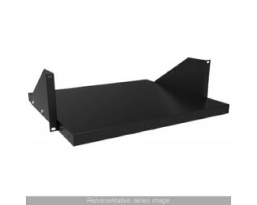 HAMMOND MANUFACTURING CO  DNRMA1916BK1   3U 19W 16D TWO POST MOUNTING ADJUSTABLE SHELF, MOVEABLE  SIDE BRACKETS