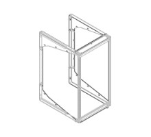 CHATSWORTH PRODUCTS CPI  13602-125  EasySwing TM Wall-Mount Rack; 19