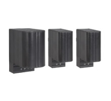 HOFFMAN ENCLOSURES INC  DAH201TS   20W Touch Safe Heater, Size/Dims: 3.90x1.50x3.00, Material: Polycarbonate, Finish: Black