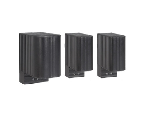 HOFFMAN ENCLOSURES INC  DAH201TS   20W Touch Safe Heater, Size/Dims: 3.90x1.50x3.00, Material: Polycarbonate, Finish: Black