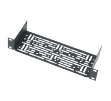 MIDDLE ATLANTIC PRODUCTS  HR-UMS1-3.5   1 Space Mount Shelf, 1/2 RU, 10.4 Inch Width x 3.5 Inch Depth x 1.75 Inch Height, Steel, Black Powder Coat
