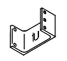 CHATSWORTH PRODUCTS CPI  12309-701  Rack Channel Standoff; Black; 1RMU Channel to Front: 3