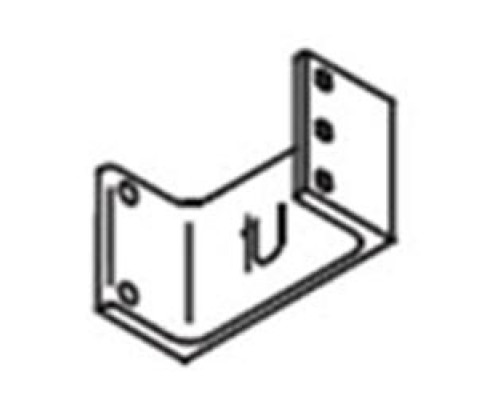 CHATSWORTH PRODUCTS CPI  12309-704  Rack Channel Standoff; Black; 4RMU Channel to Front: 3