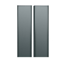 MIDDLE ATLANTIC PRODUCTS  CRD-WMRK-24LH   Split Solid Rear Door, 24 RU WMRK Racks, w/Handle Knockout