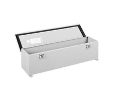 HOFFMAN ENCLOSURES INC  F66T24HC   Hinged Cover Wiring Trough, NEMA Type 12