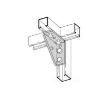 B-LINE  B844HDG  78101157499  UNIVERSAL SHELF BRACKET    HOT DIPPED GALVANIZED