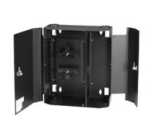 BLACK BOX NETWORK SERVICES  JPM403A-R2   Wallmount Fiber Enclosure Locking - 12-Slot