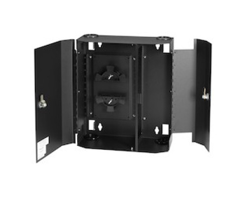 BLACK BOX NETWORK SERVICES  JPM403A-R2   Wallmount Fiber Enclosure Locking - 12-Slot