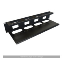 HAMMOND MANUFACTURING CO  PCMDD19003BK1   CABLE MANAGER PANEL W/DOORS  2U MAGNETIC STRIP CABLE EXIT TOP OR BOTTOM BLK