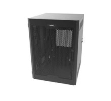 ORTRONICS  SWM18RUPD-26-26   18RU Swing-Out Wall-Mount Cabinet with Perforated Door - Black
