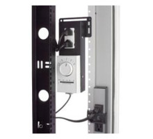 GREAT LAKES DATA RACKS  FTC101   Fan Thermostat Controller, 15 amp duplex outlets, 50 to 90 degrees F